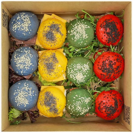 Mini burger box